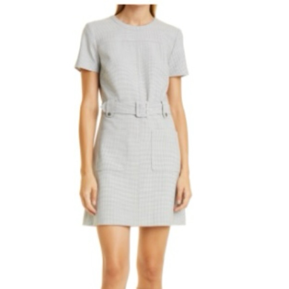 Club Monaco Belted Pocket Minidress
